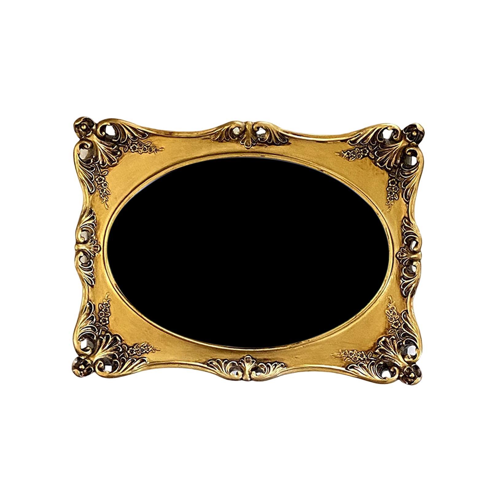Hand Carved Floral Resin Photo Frame Office European Style Picture Frame