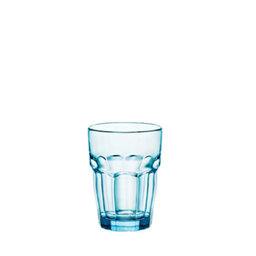 Bộ 6 Ly thủy tinh Rock Bar 270ml-370ml màu xanh biển - Hàng chính hãng