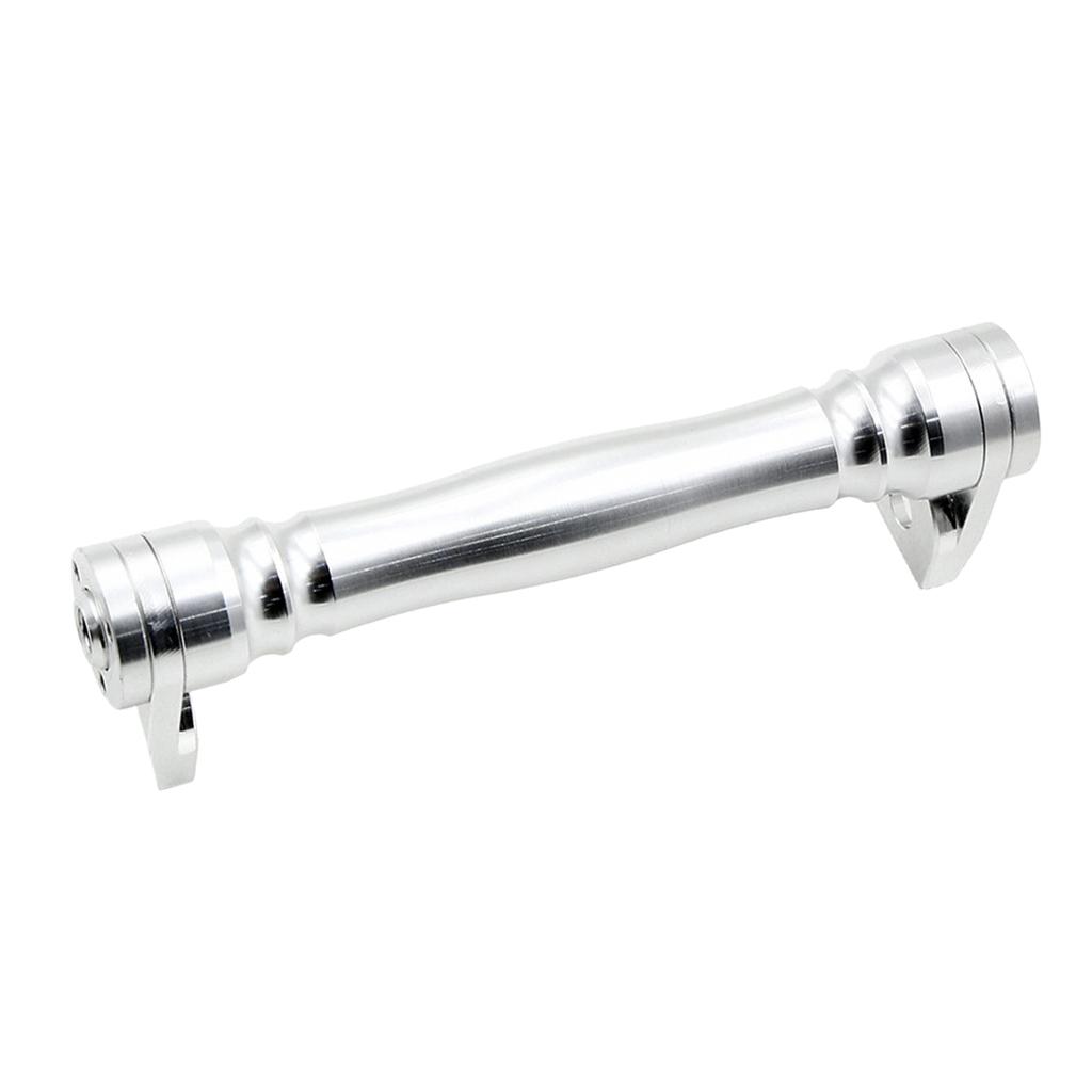 2x Aluminum Alloy Easy Wheel Extension Bars For Brompton Folding Bike Silver
