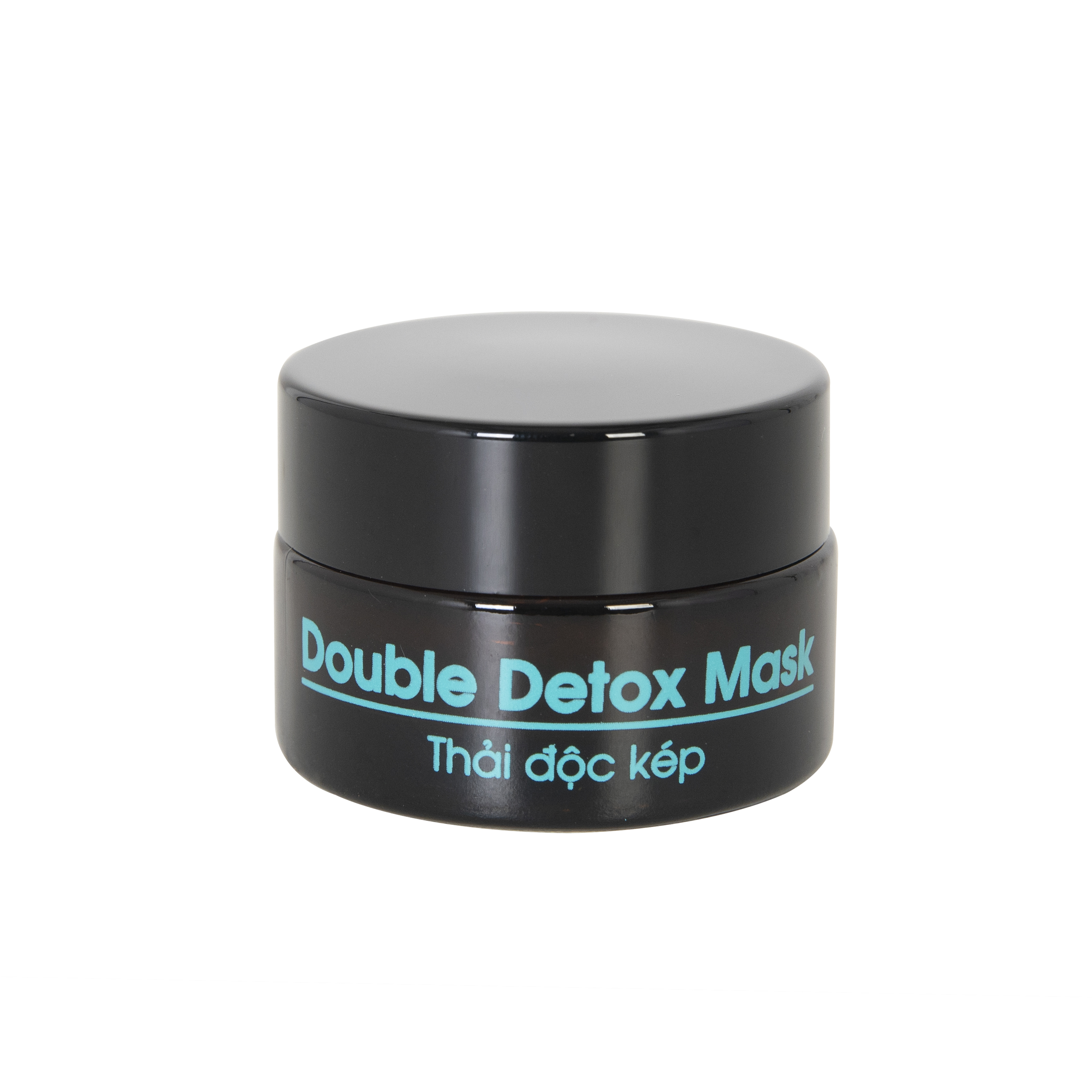 MẶT NẠ THẢI ĐỘC HỖ TRỢ TRỊ MỤN TẬN GỐC THAN HOẠT TÍNH, BÙN KHOÁNG DOUBLE DETOX MASK (20 GR) LÀM DỊU MỤN ĐỎ, LÀM SẠCH SÂU, THẢI ĐỘC DA, TRẮNG DA, MỜ NÁM.