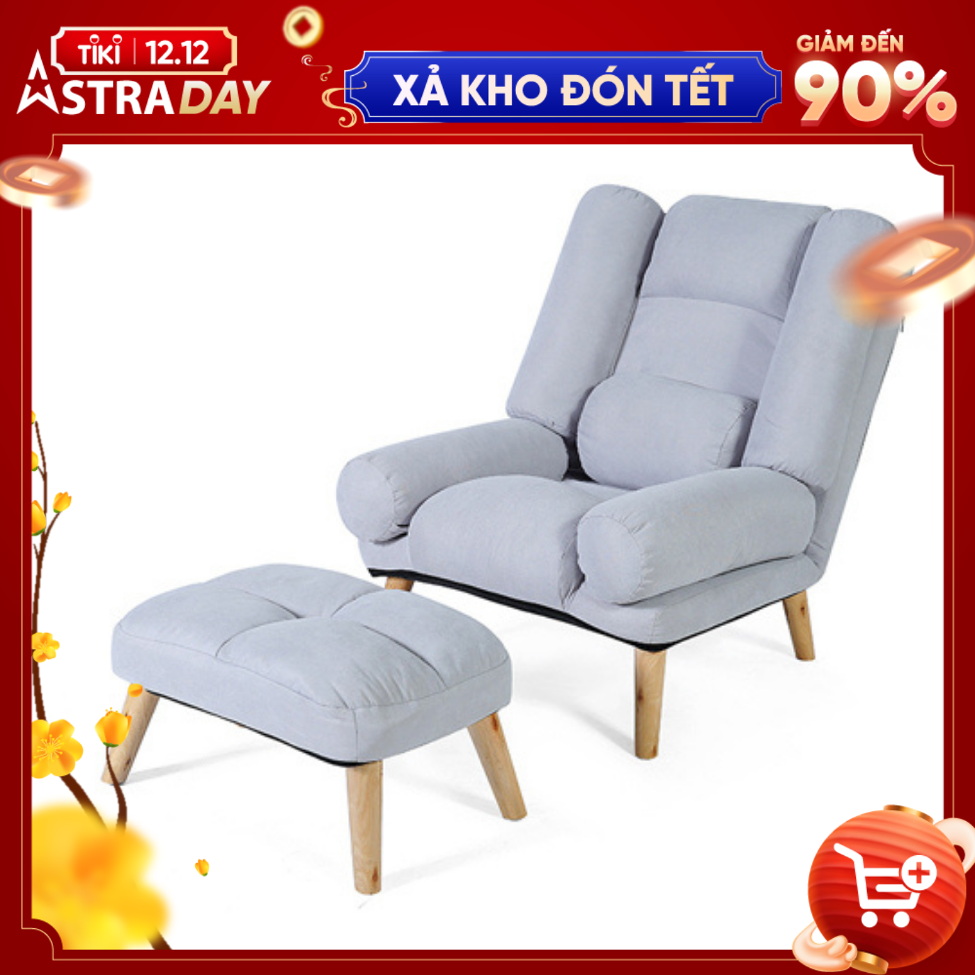 Ghế sofa bọc tay thư giãn kiểu mới