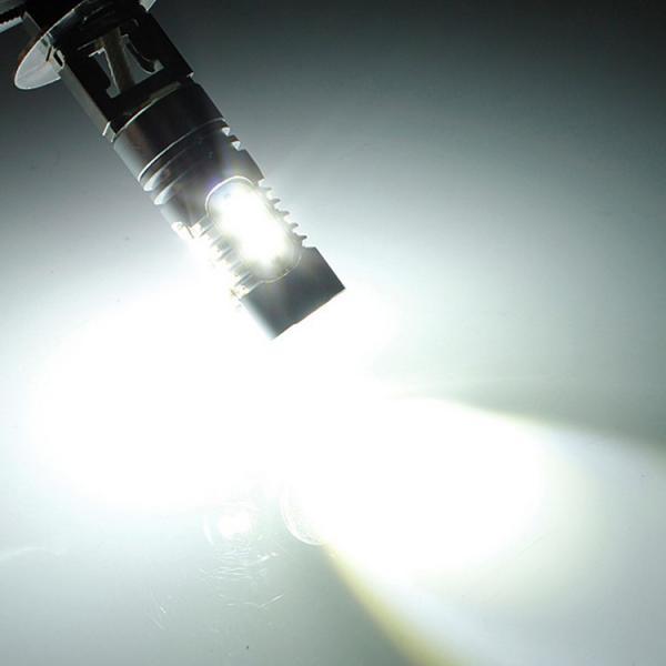 2PCS LED Car Signal  Light Bulb White  2323 10SMD 12V-24V 6500K