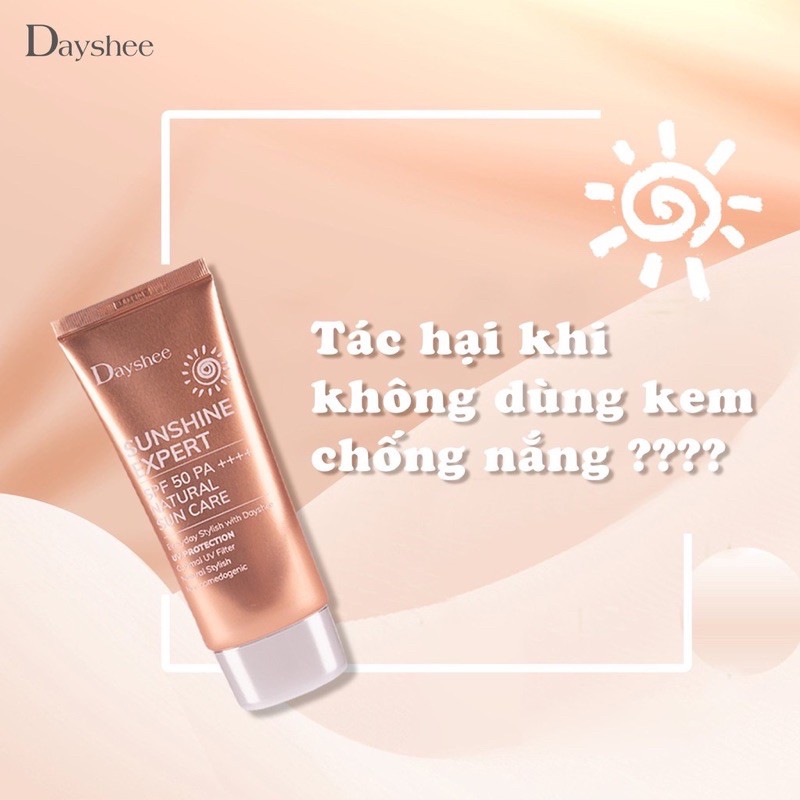 Dayshee Kem Chống Nắng Bảo Vệ Da Tối Ưu Sunshine Expert SPF50 PA++++ 50ml