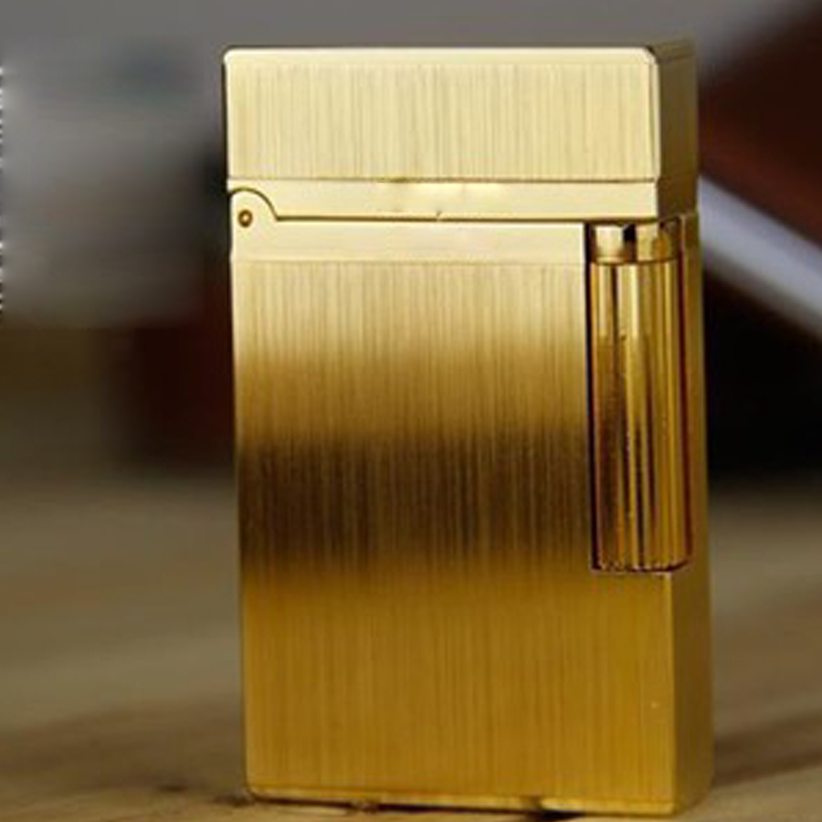 Combo Hộp Quẹt Bật Lửa Mạ Vàng DP-22 + Tai Nghe Nhét Tai Bluetooth