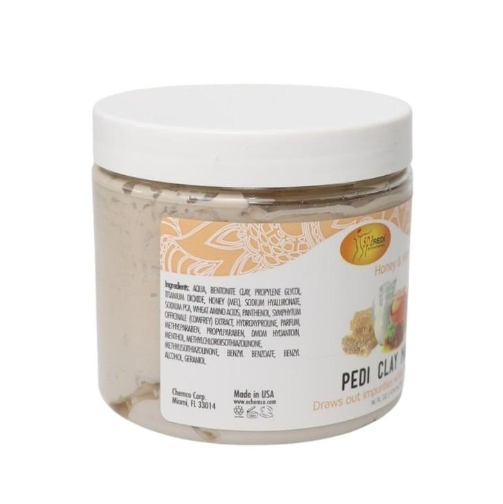 Măt nạ đất sét Pedi Clay Mask mùi Sữa Mật Ong 474 ml