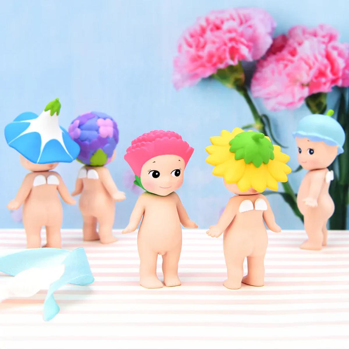 Blindbox Mô Hình Trang Trí Mini - Sonny Angel - Flower Series - Smiski