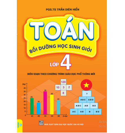 Sách - Toán Bồi Dưỡng Học Sinh Giỏi Lớp 4 - Biên soạn theo chương trình GDPT mới - ndbooks