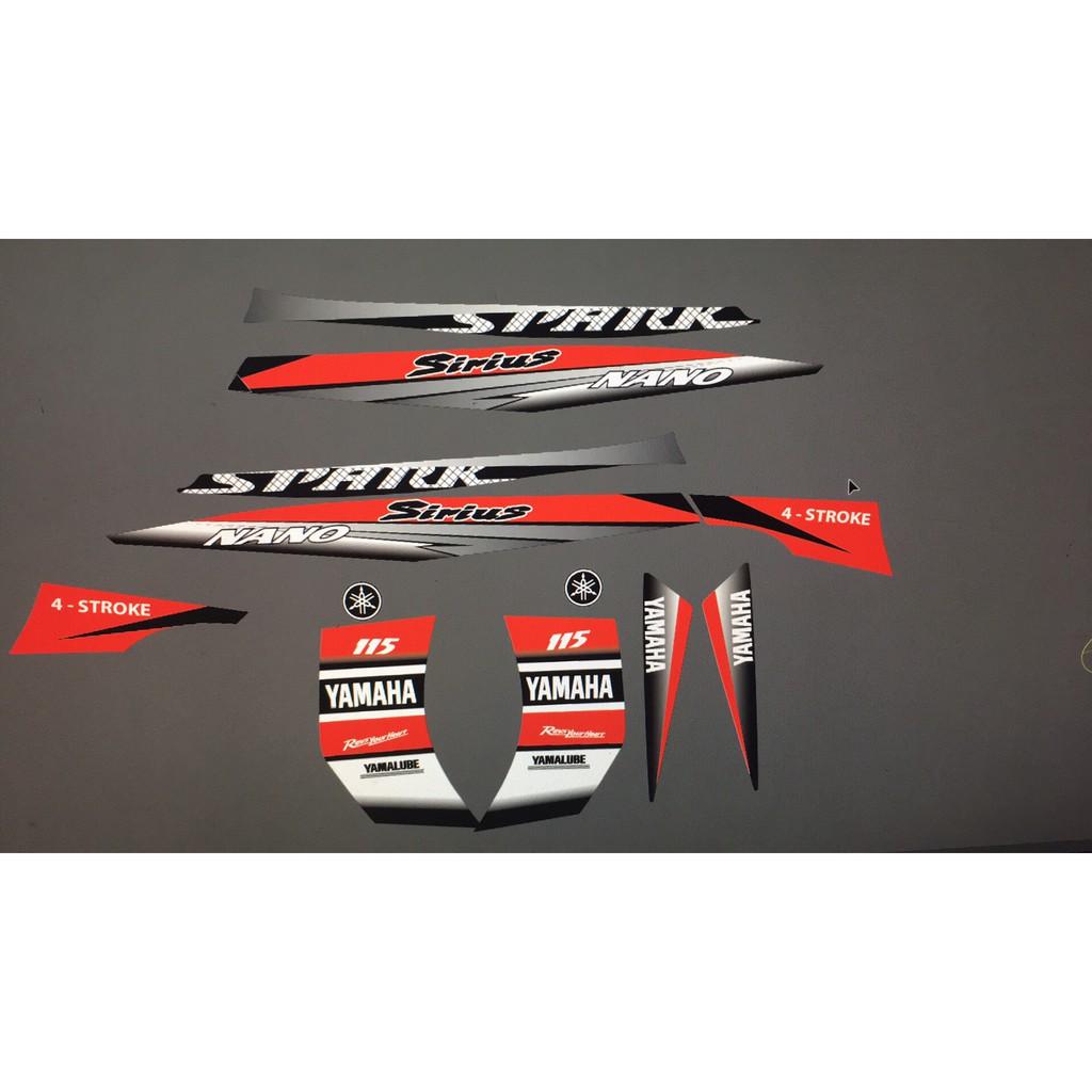 Tem sirius fi spark đỏ đen