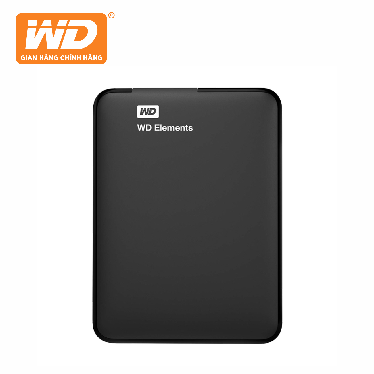 Ổ Cứng Di Động WD Elements Portable 750GB 2.5 USB 3.0 - WDBUZG7500ABK-WESN - Hàng Chính Hãng