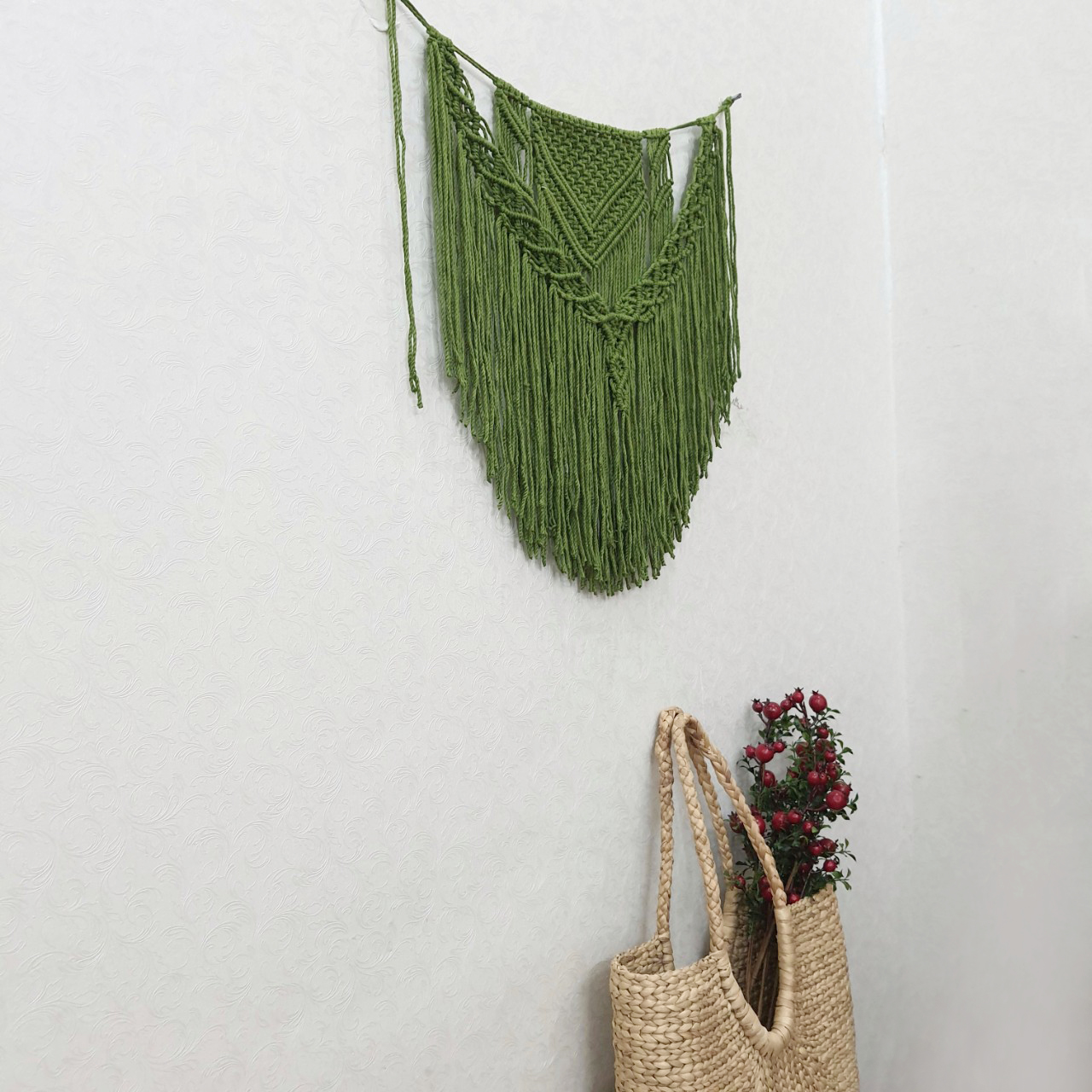 Mành Treo, Rèm Treo Tường Macrame Trang Trí Decor