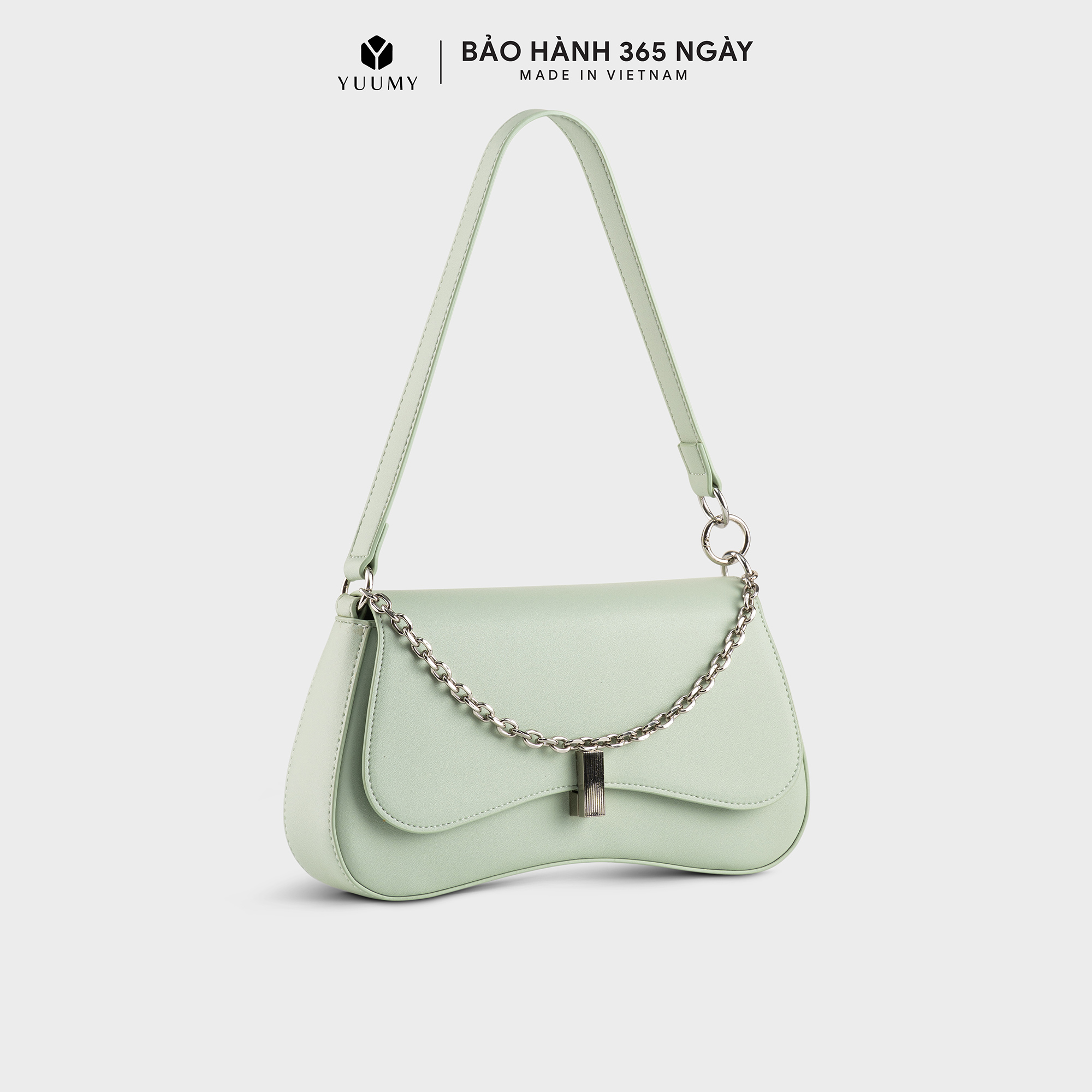 Túi Yuumy ( Thời trang nữ thiết kế đơn giản trẻ trung - Túi đeo vai da Seasand YN226 )
