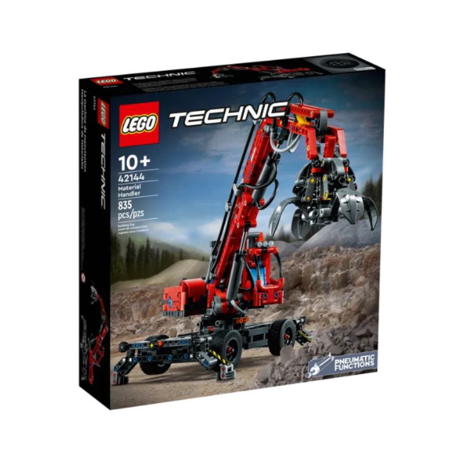 BỘ LẮP RÁP LEGO TECHNIC 42144 XE CẦN CẨU XỬ LÍ VẬT LIỆU