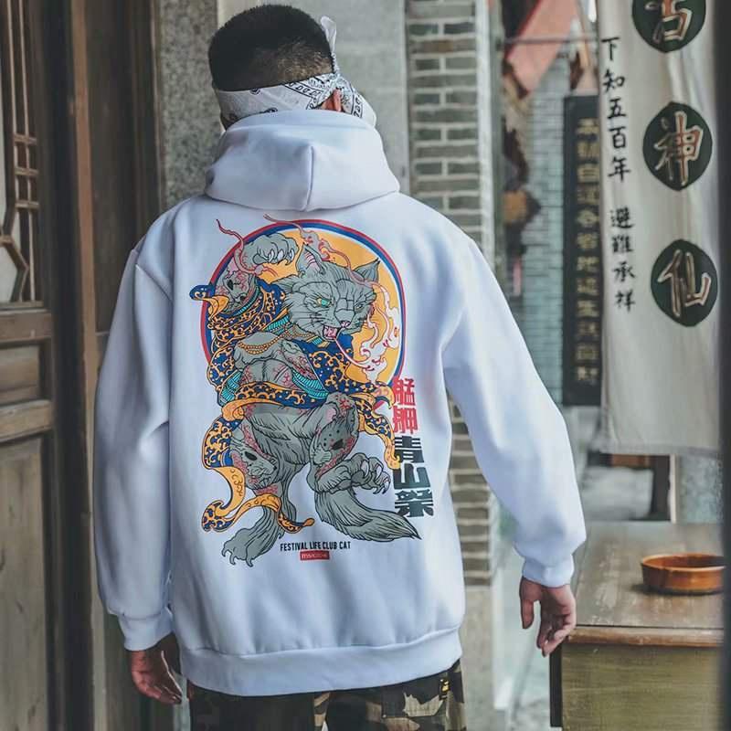 Áo Hoodie nam from rộng chất liệu nỉ ngoại nhập cao cấp in hình độc lạ