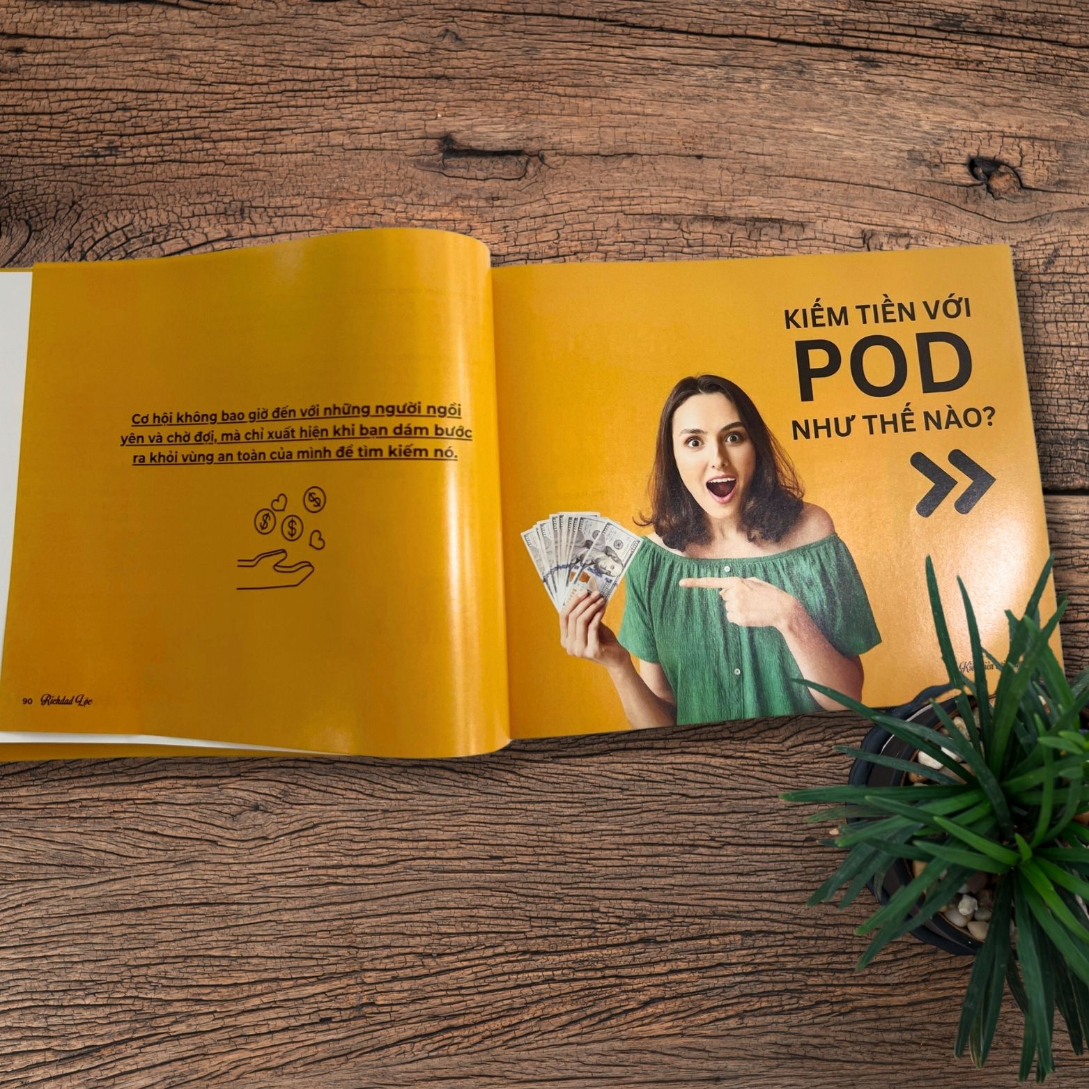Sách - Làm Chủ 12 Nguồn Thu Nhập với CANVA (Richdad Lộc - Kiếm Tiền với Canva)