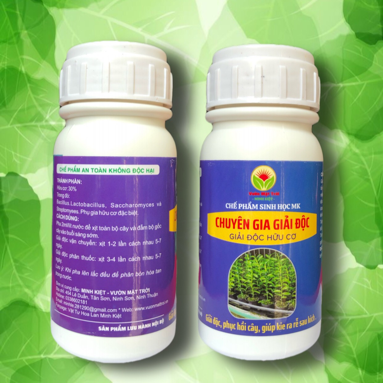 Chế Phẩm Sinh Học CHUYÊN GIA GIẢI ĐỘC Giải Độc Hữu Cơ-250ml