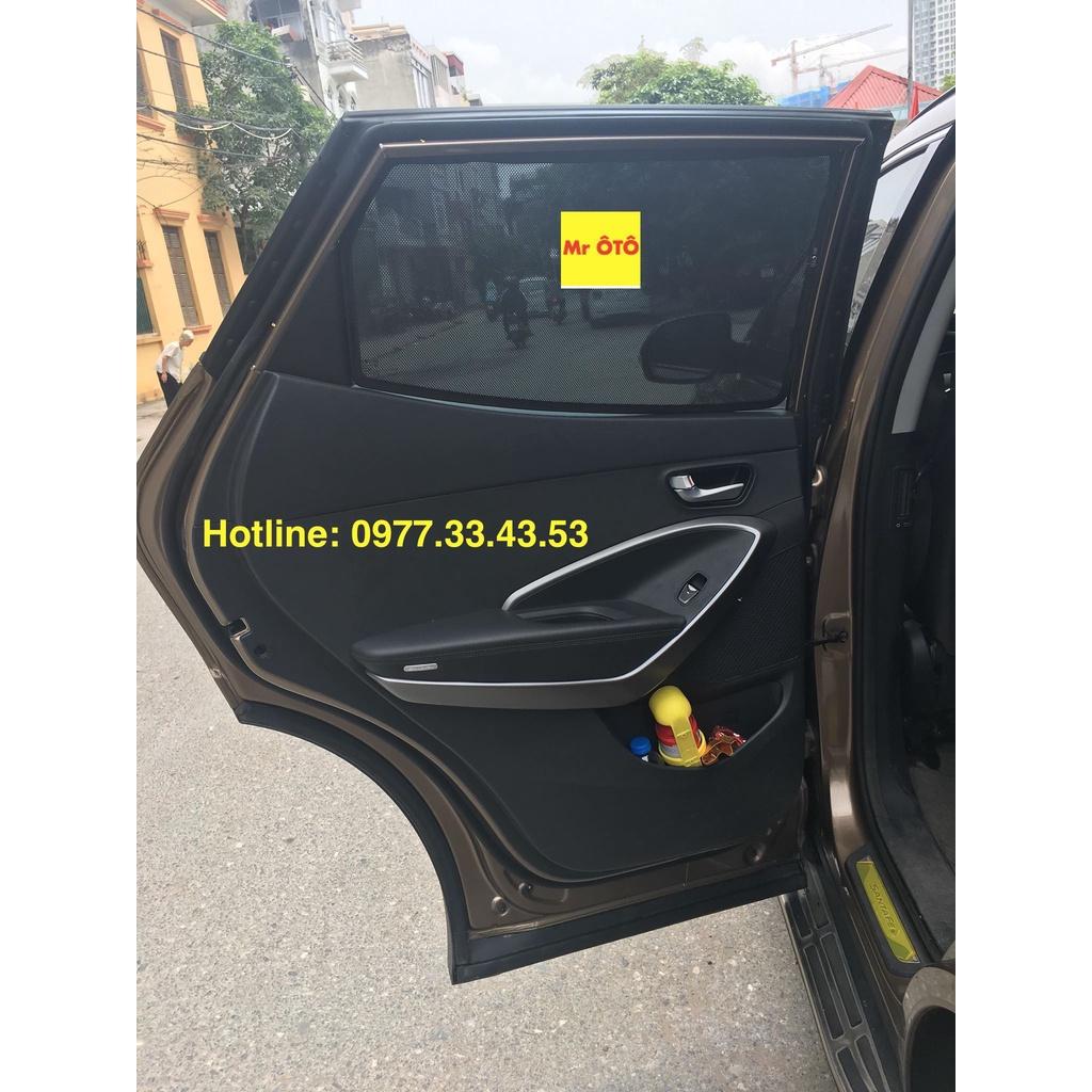 Rèm Che Nắng Xe Huyndai santafe 2015-2018 Loại 1. Cam Kết Chuẩn Khít Theo Xe