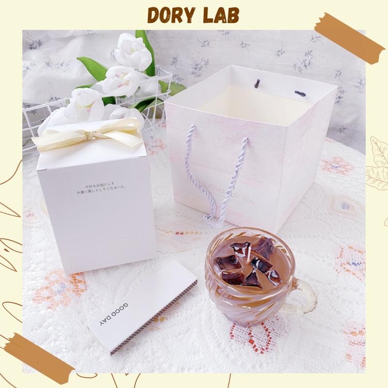 Nến Thơm Ly Cà Phê Tay Cầm Hàn Quốc, Phụ Kiện Decor - Dory Lab