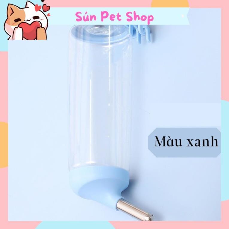 Bình nước tự động gắn chuồng cho thú cưng 500ml (Bình nước gắn chuồng cho chó mèo)