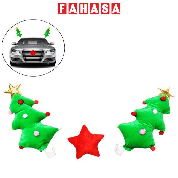 Cặp Cây Thông Noel Trang Trí Xe Ô Tô - WanLongDa SDS001