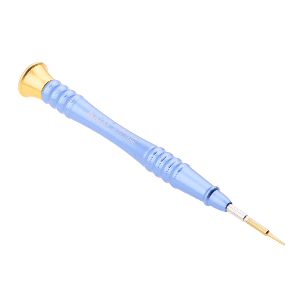 Precision 2.0mm Cross Screwdriver Hand Tools Professional Repair for iPhone X / 8 / 7, Plus, Cell Phone, Macbook, Laptop, PC, Blue