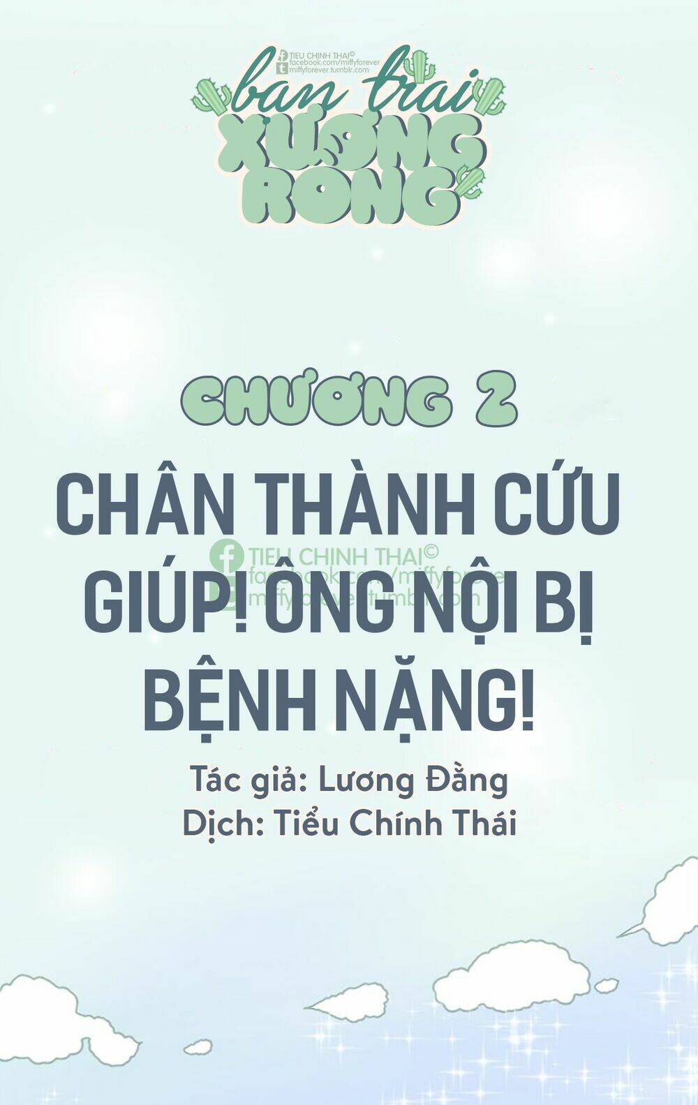bạn trai xương rồng chapter 2 1
