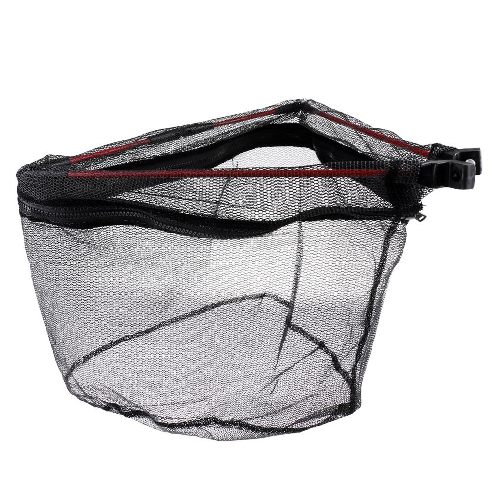 Resin Frame Foldable Nylon Shrimp   Net Carp Fishing Landing Net Head