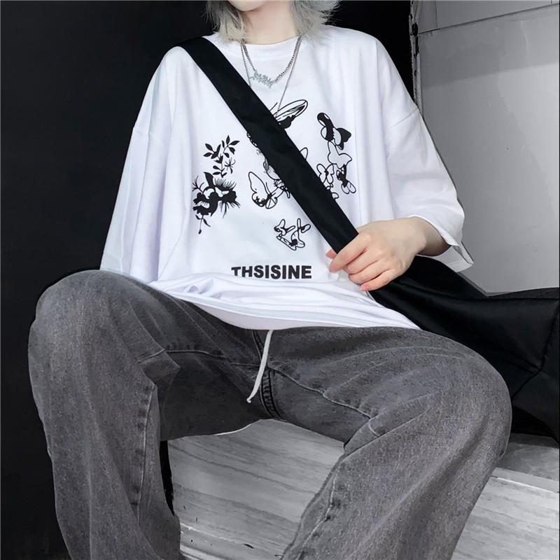 Áo thun tay lỡ form rộng YINXX, áo phông Unisex ATL200