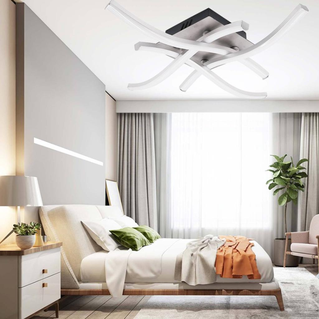 Modern 4-Bar LED Ceiling Light Indoor Kitchen Lamps Lighting Warm White