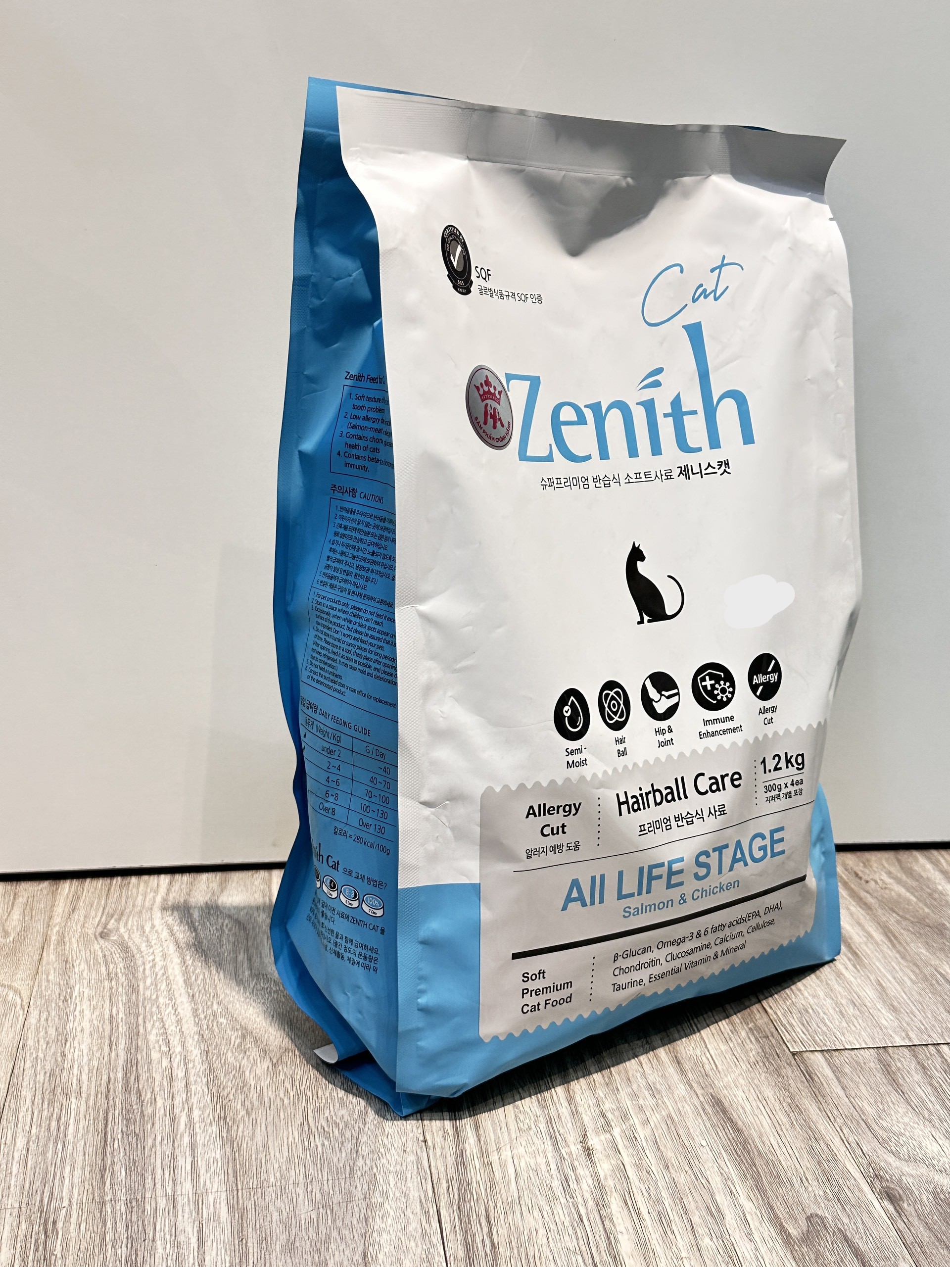 Thức Ăn Hạt Mềm Cho Mèo Zenith Hairball Bowwow CZN-HB-12