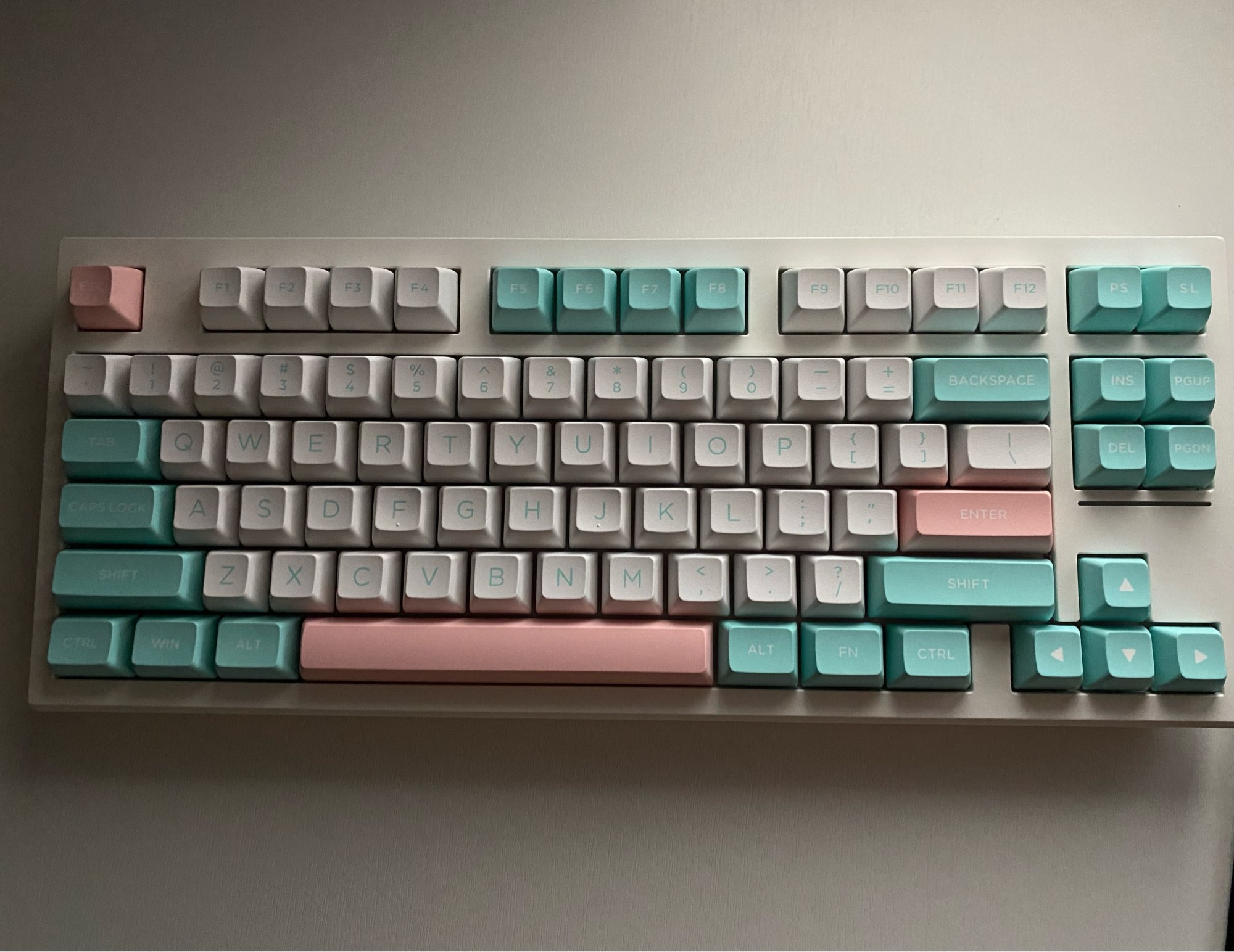 Bàn phím cơ FL-Esports FL750 SAM Polar Night/Mashmallow - Hàng chính hãng