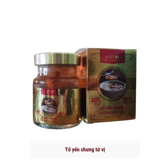 Combo 6 Hộp quà (6 Hũ) Tổ Yến chưng đường phèn Tứ Vị DT