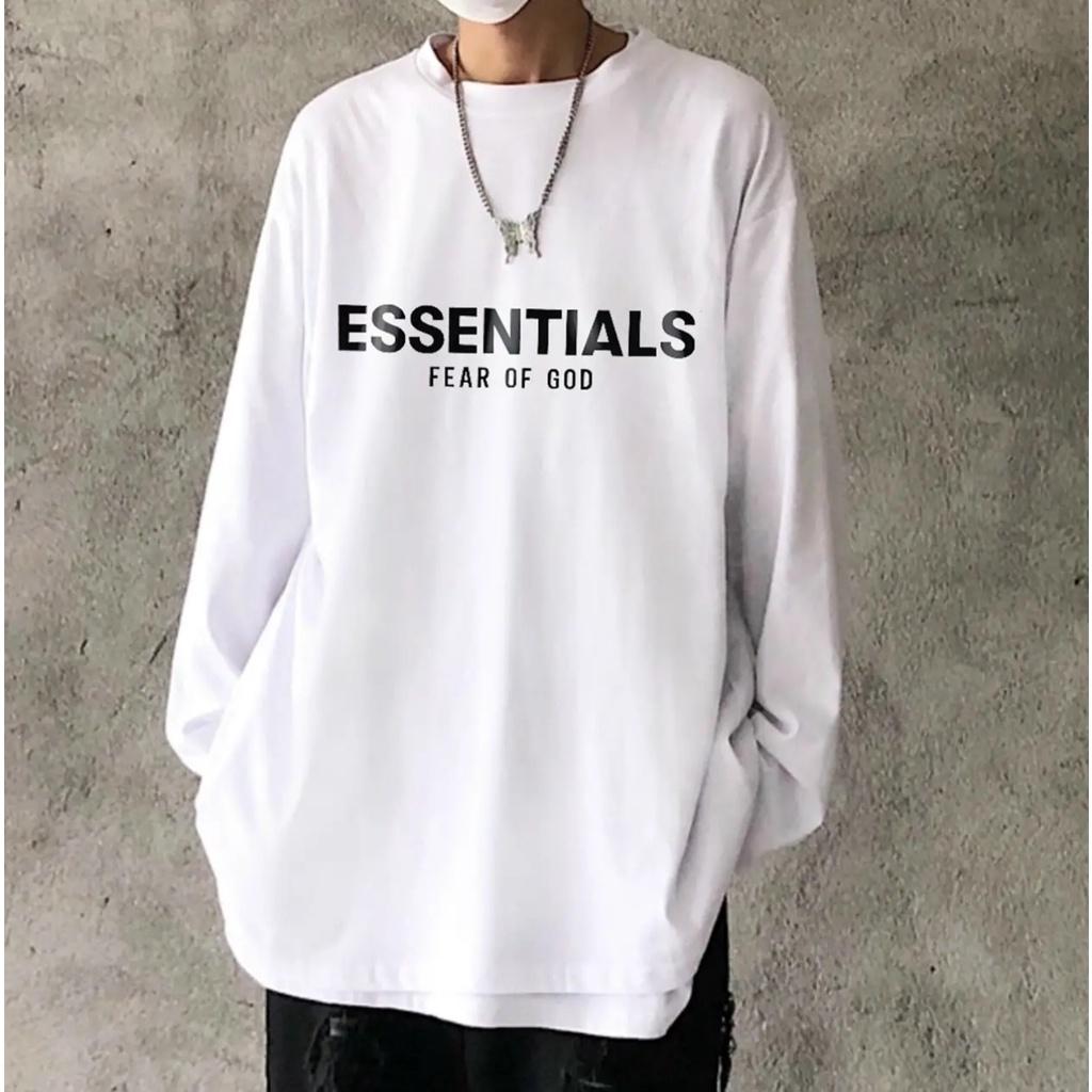 Áo thun dài tay MEANSTORE phông Unisex nam nữ tee oversize form rộng pull Ulzzang Hàn Quốc vải mềm - Hình in