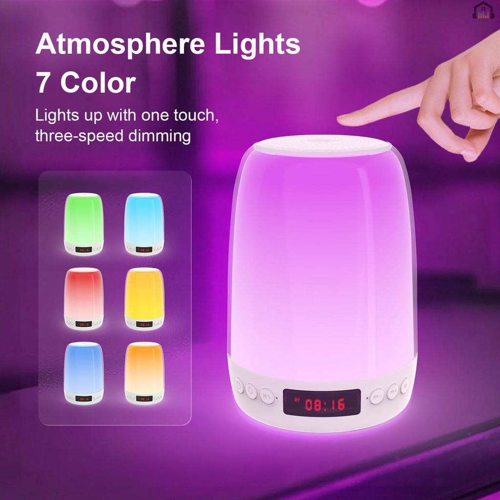 Loa không dây BT5.1 có đèn LED và micro hỗ trợ thẻ nhớ MP3