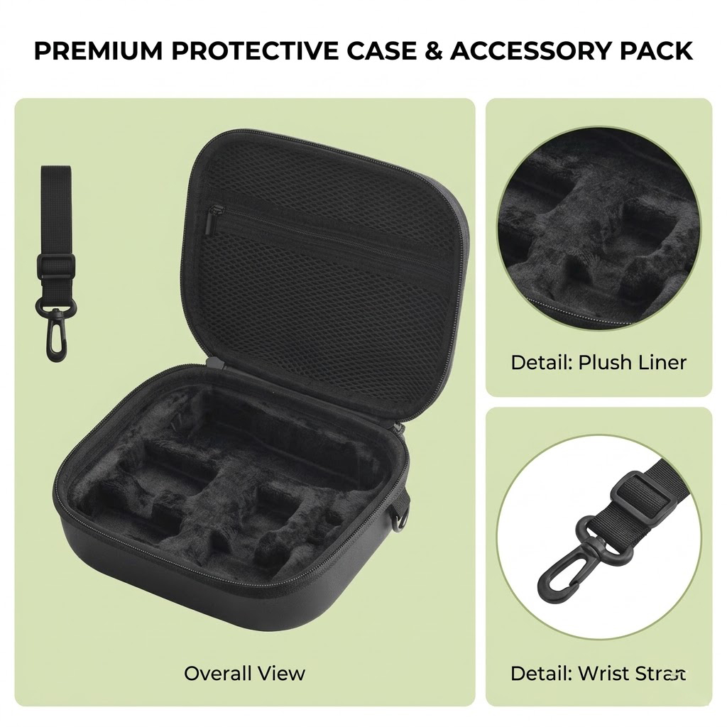 Túi đeo chéo chống sốc dành cho DJI Osmo Pocket 3 Camera túi đeo chéo đựng phụ kiện chống sốc dành cho osmo pocket 3 -  Hàng chính hãng