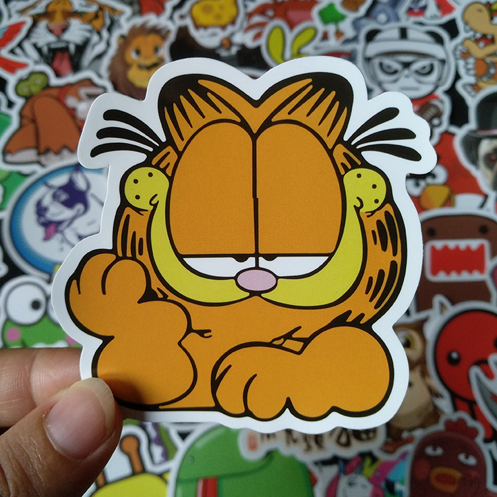 Bộ Sticker dán cao cấp chủ đề ANIMAL HOẠT HÌNH - Dùng dán Xe, dán mũ bảo hiểm, dán Laptop