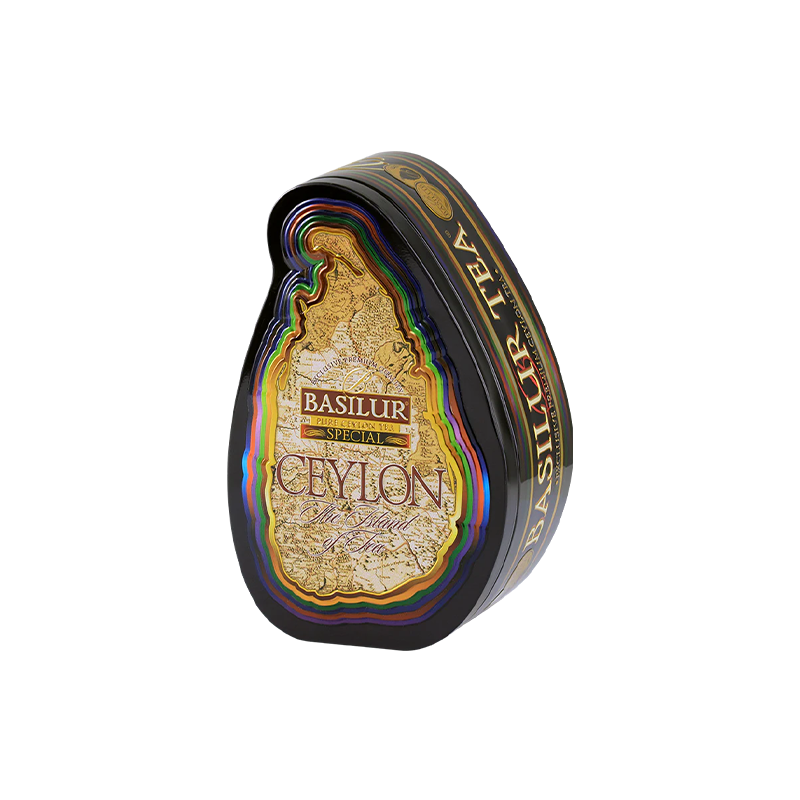 Trà Đen Ceylon Basilur Island Of Tea - Phiên Bản Trà đen Đặc Biệt 100g (Hộp Thiếc)