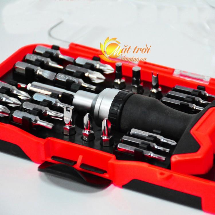 Bộ tô vít đa năng 26in1 cá trượt 2 chiều chống mỏi tay