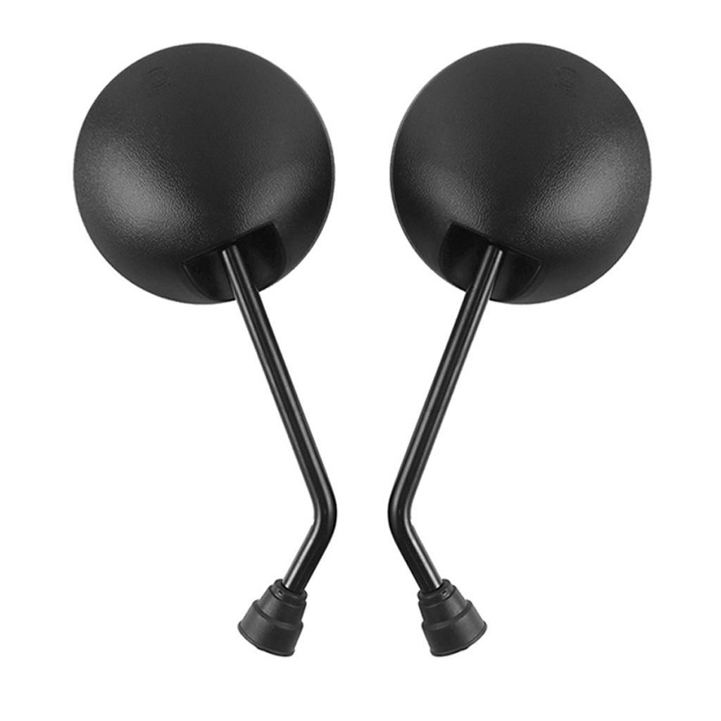 Electric Vehicle Rearview Mirror Mount Motorcycle 8mm Convex Mirror for Calf