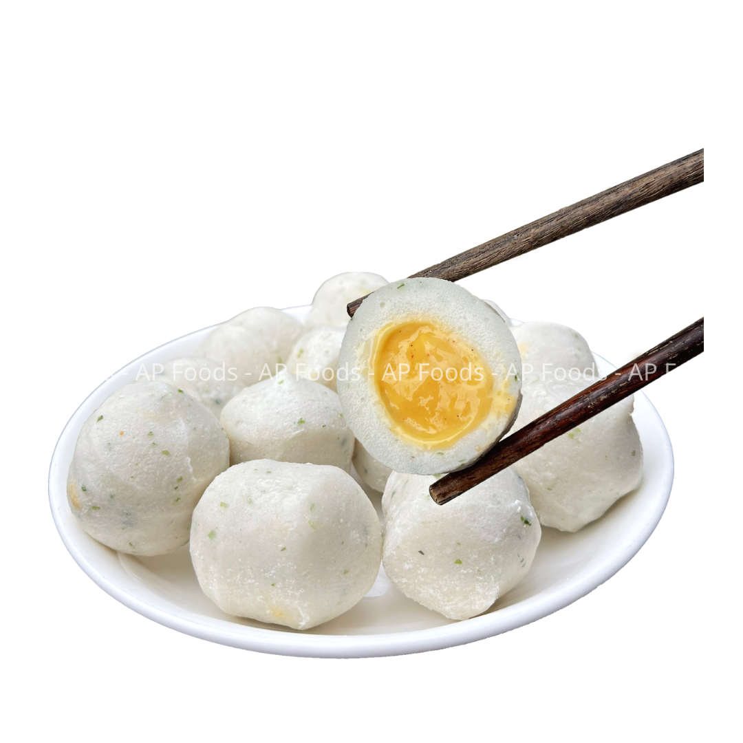 Cá viên nhân phô mai Rich mama 250g -Viên thả lẩu - Hàng đông lạnh nhập khẩu Malaysia