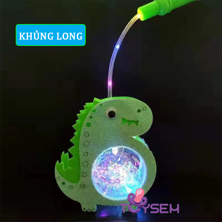 Đèn trung thu hình chú thỏ có đèn cho bé - Lồng đèn trung thu hình thú cute