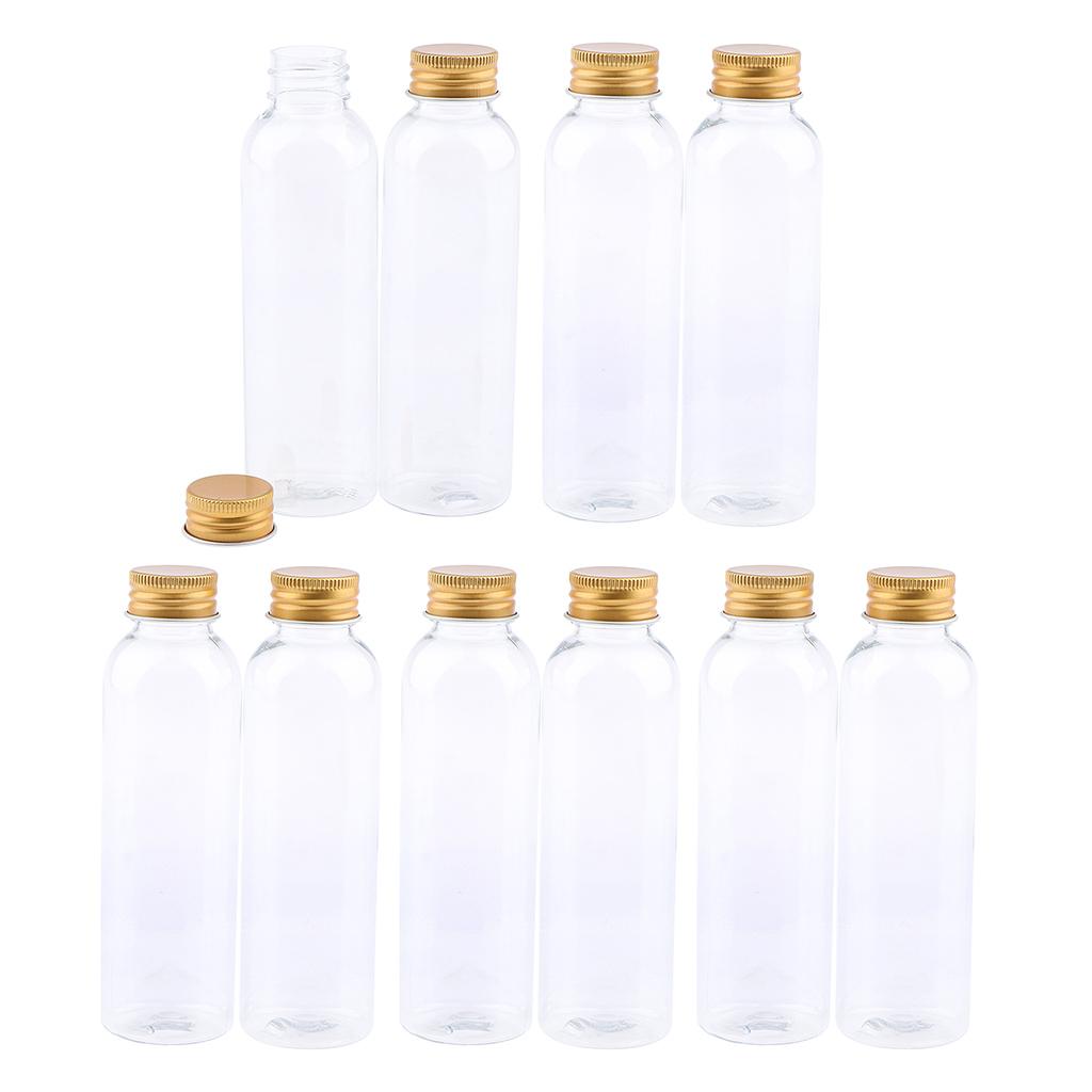 10x 120ml Chai Rỗng Có Thể đổ Lại Cho Dầu Gội Trang điểm Du Lịch