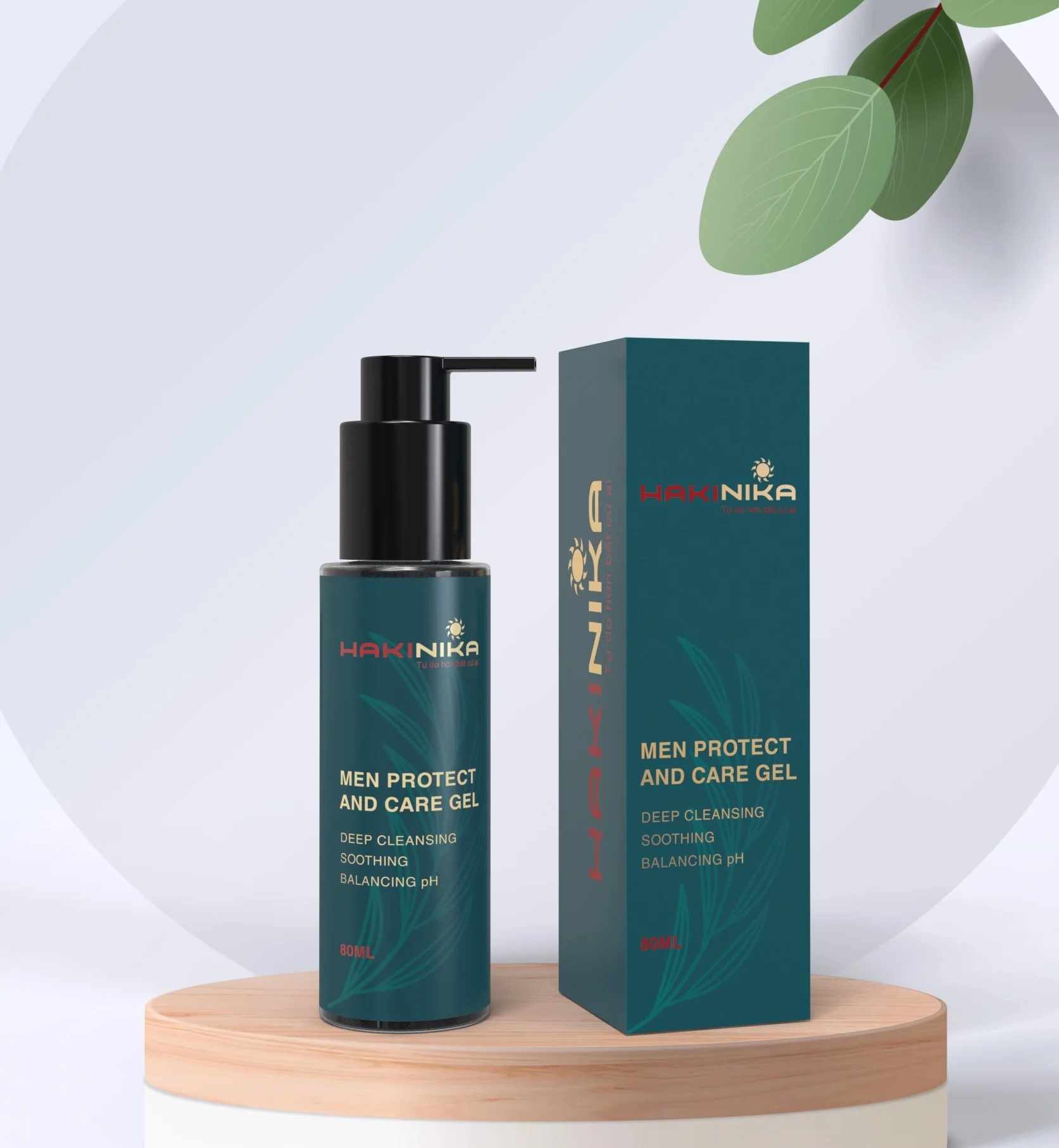 Dung dịch vệ sinh nam khử mùi hôi, kháng viêm, ngừa nấm HAKINIKA Men protect and care gel - LH004