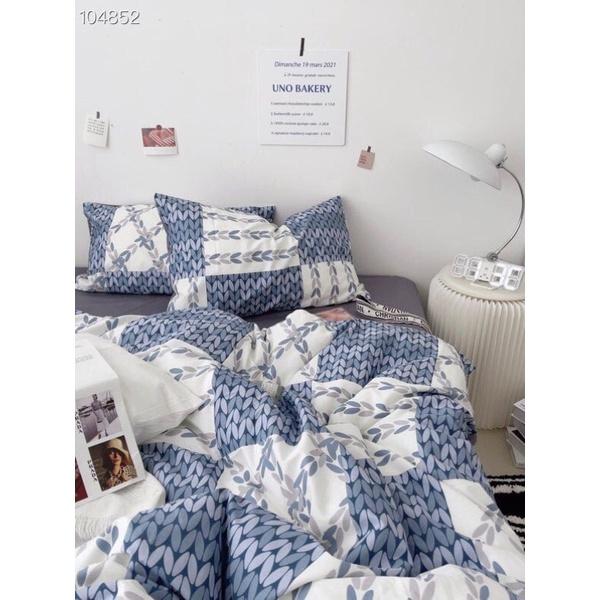 Set Cotton Living 100%cotton Hàng Nhập Khẩu Cao Cấp 4 Món