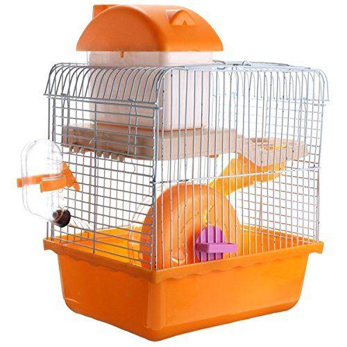 Lồng nuôi hamster hoàng tử 2 tầng nhiều màu sắc cho bạn tha hồ lựa chọn