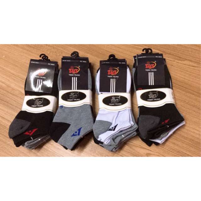 5 Đôi Tất Vớ Cổ Ngắn Nam, Sợi Cotton Cao Cấp Khử Mùi, Chống Hôi Chân, Không Bai Dão