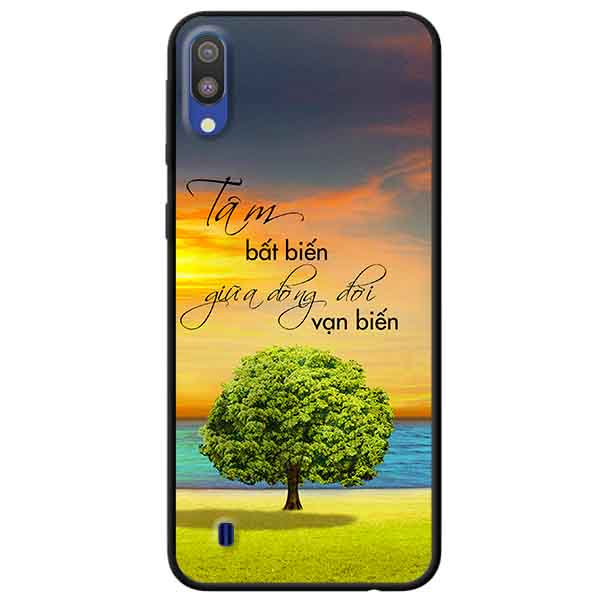 Ốp lưng in cho Samsung M10 Mẫu Tâm Bất Biến