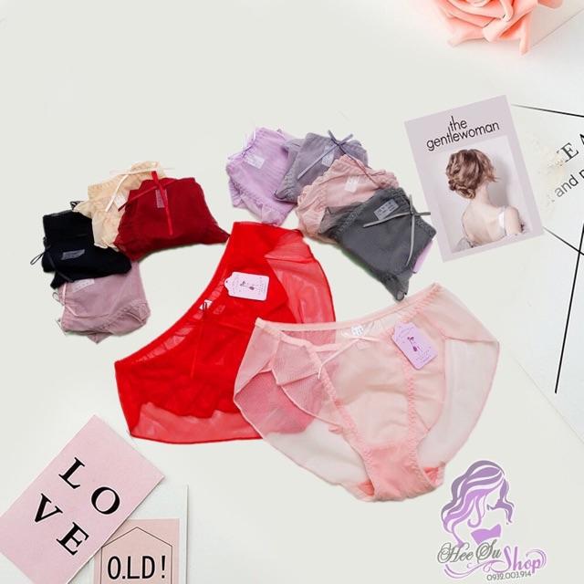 Combo 5 Quần lót ren lưới tàng hình