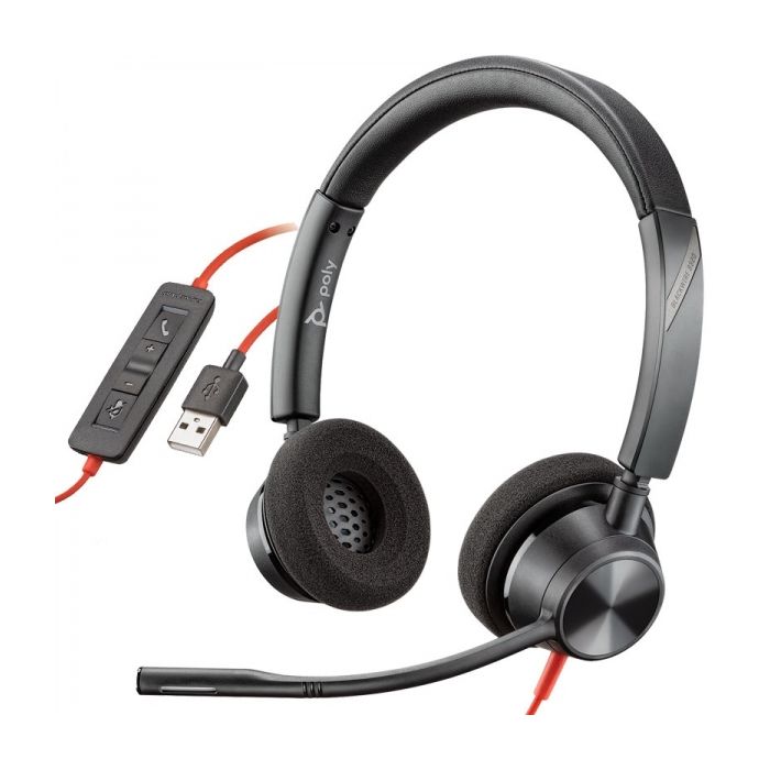 Tai nghe Plantronics BlackWire C3320 USB-A - Hàng chính hãng