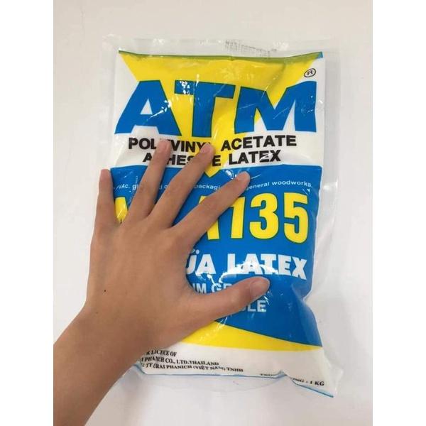 1Kg Keo sữa ATM/keo làm slime/keo dán tường/white glue