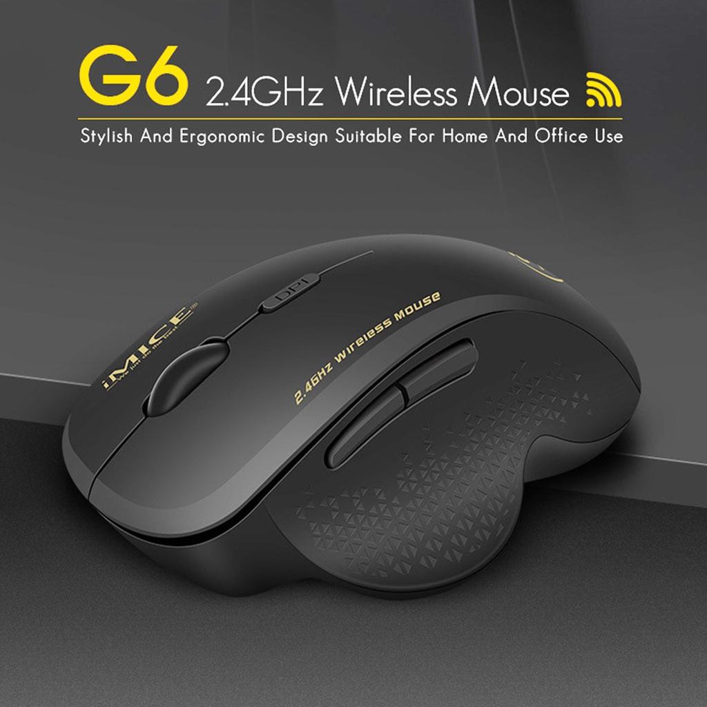 Chuột chơi game không dây IMICE G6 2.4GHz